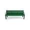 Frog Furnishings Green 5' Heritage Bench with Green Frame PB 5GREGFHER - alternate 2